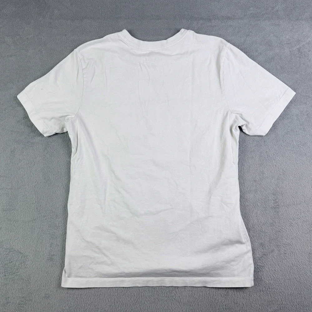 Jordan Mens Jumpman Geometric Graphic T-Shirt White FB7365-133 Medium